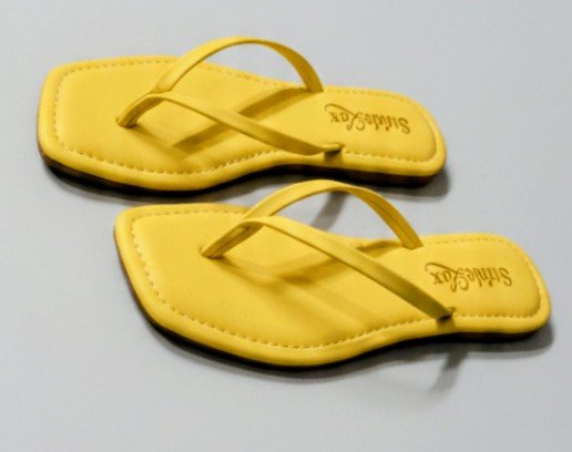 Liora Minimal Thong Flats – Soft Yellow - Image 4