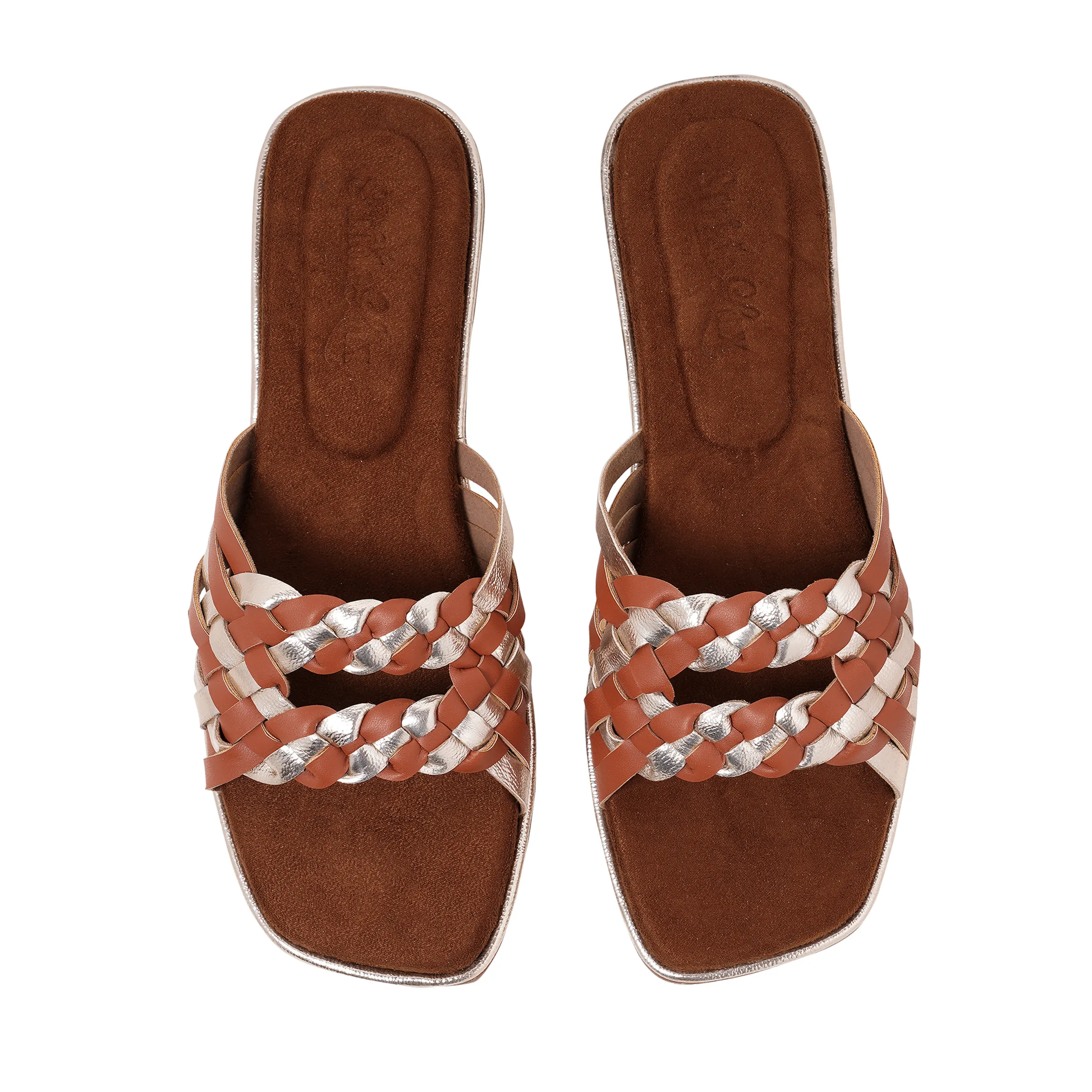 Riviera Tan-Gold-Multi