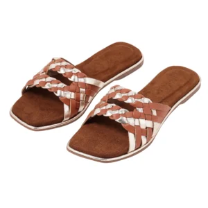 Riviera Tan-Gold-Multi