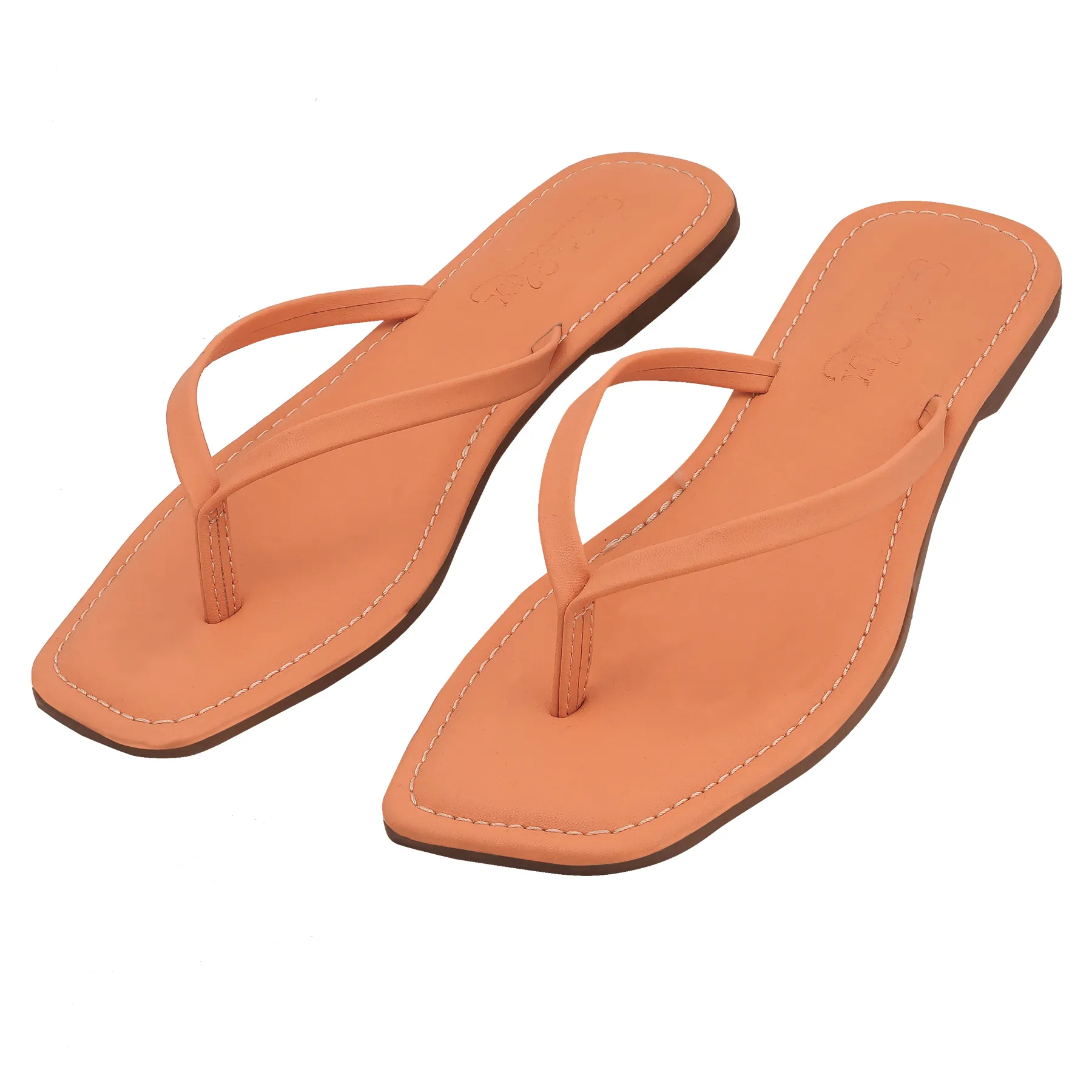 Celeste Minimal Thong Flats – Tan