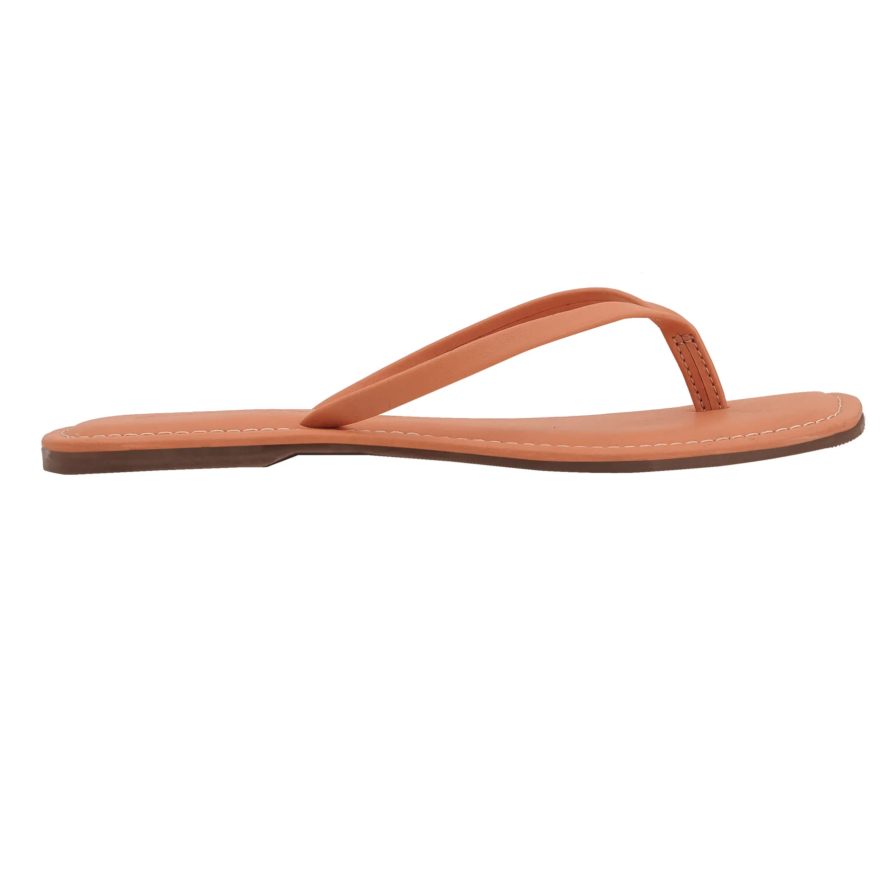 Celeste Minimal Thong Flats – Tan - Image 5