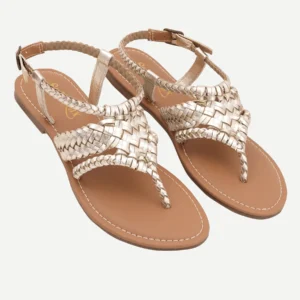 Escalva – Handwoven Gold Strap