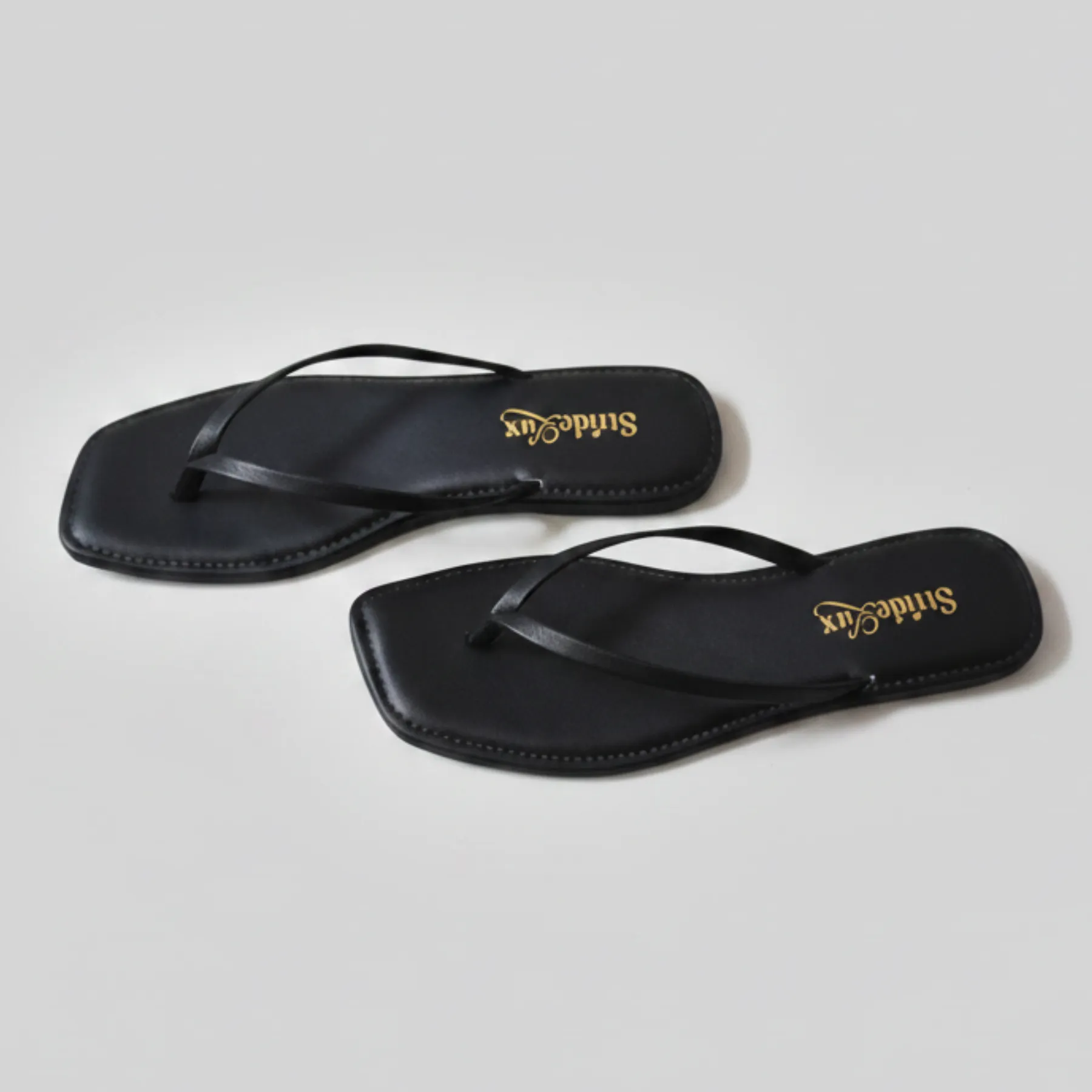 Liora Minimal Thong Flats – Classic Black - Image 6